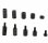 (image for) Metric Tapped Hex Nylon Spacer, M3x10mm, 4-pack (NYF60G)