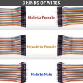 (image for) 10 PINS Jumper Wire M-M 20cm (ARD217)