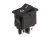 (image for) Rocker 10A 250VAC DPST Black (SWR071)