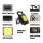 (image for) Rechargeable LED Keychain Light (LED322)