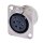 (image for) Neutrik 4 Pole Female XLR Chassis Socket (AMH97G)
