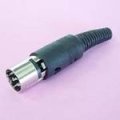 (image for) DIN Inline Plug 8-pin 270 Degrees (PLN008)