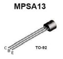 (image for) MPSA13 - Low Pwr NPN Silicon Transistor (SEM33H)
