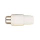 (image for) RCA/Phono White plastic socket inline (ANP89G)