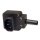 (image for) Right Angled 6A IEC Plug (ANQ38G)