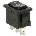 (image for) Mini Rocker 6A 230VAC SPDT O-F-O Locking (SWR063)