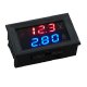 (image for) Dual Red Blue LED Digital Volt Meter +Ampmeter 10A (AMH09G)