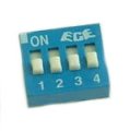 (image for) DIL Switch SPST Quad (SWD004)