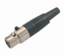 (image for) XLR Inline Socket 3-pin (AMW38G)