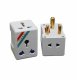 (image for) UK/RSA Adaptor Plug + 3 Way (ASP01S)