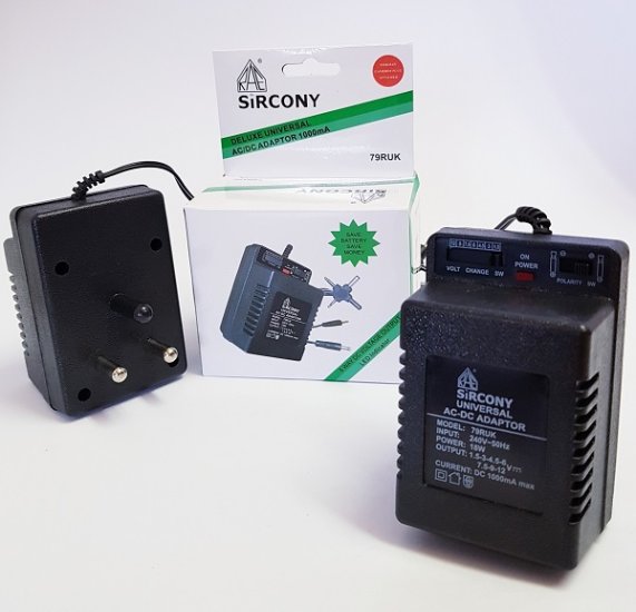 (image for) MULTI VOLT AC/DC ADAPTOR 2AMP (AMY50G)