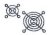(image for) 80mm Metal Fan Guard (ANE12G)