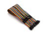 40 PINS 10 cm FEMALE TO FEMALE JUMPER WIRE (ARD117E) (image for) 40 PINS 10 cm FEMALE TO FEMALE JUMPER WIRE (ARD117E)