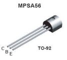 (image for) MPSA56 - Low Pwr PNP Silicon Transistor (SEP23H)