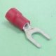 Insulated Crimp Spade Red 4.3mm 6-pack (TML212) (image for) Insulated Crimp Spade Red 4.3mm 6-pack (TML212)