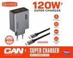 (image for) ABODOS AS-CS320EU 120W GaN Super Charger Kit (ALV17G)