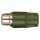 (image for) RCA/Phono Green plastic socket inline (ANP87G)