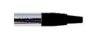 (image for) XLR Mini Male, 3 Pin, Gold (AMH27G)
