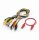 (image for) Crocodile Clip to Banana Plug Set 50cm (CLP012)