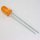 (image for) LED 5mm Pure Orange, 60 (LED522)