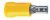 (image for) 3mm Part-Insulated Female Disconnect Yellow 10-pk (TML353)