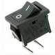 (image for) Rocker switch black/white 2 pin 6A (SWR067)