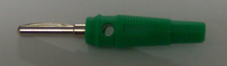 (image for) 4mm High Quality Solderless Banana Plug, Green (BCM03G)