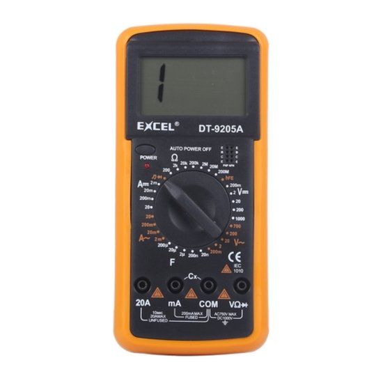 (image for) DIGITAL MULTIMETER DT9205A (SPE81G)