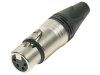 (image for) XLR CABLE CONNECTOR, 4-PIN (PLA026)