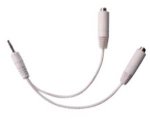 (image for) 4 Way Stereo 3.5mm Headphone Splitter (ALU21G)