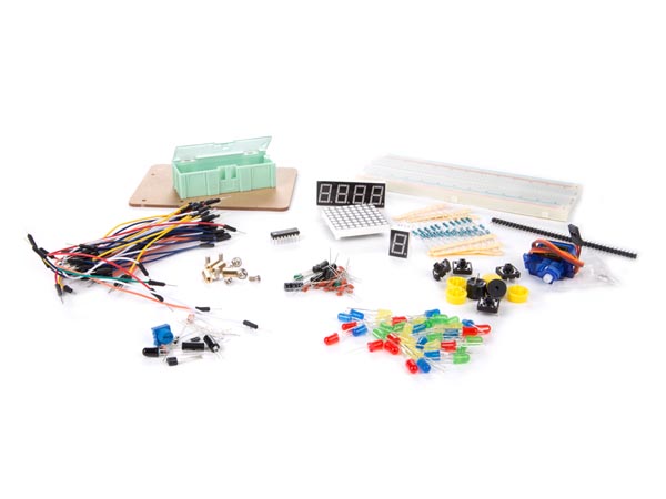 (image for) UNO R3 Mini Breadboard LED Jumper wire Button kit (ARD106E)
