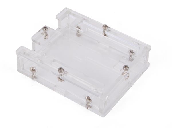 (image for) TRANSPARENT BOX CASE SHELL FOR ARDUINO UNO R3 (ARD109E)