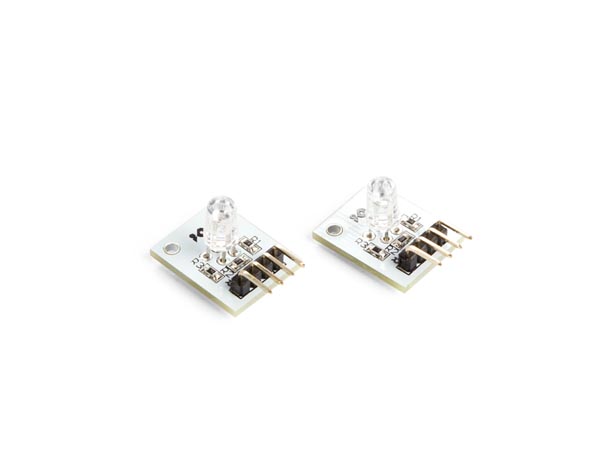 ARDUINO COMPATIBLE RGB LED MODULE (2 pcs) (ARD68E) ARDUINO COMPATIBLE RGB LED MODULE (2 pcs) (ARD68E)