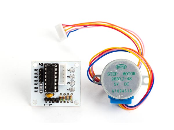 5 VDC STEPPER MOTOR WITH ULN2003 DRIVER BOARD (ARD84E) 5 VDC STEPPER MOTOR WITH ULN2003 DRIVER BOARD (ARD84E)