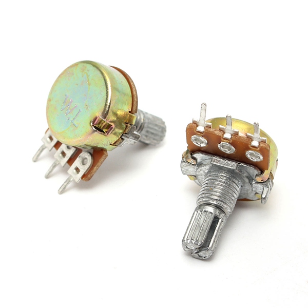 200V 0.2W 10K Ohm Potentiometers Single Linear (POT106) 200V 0.2W 10K Ohm Potentiometers Single Linear (POT106)