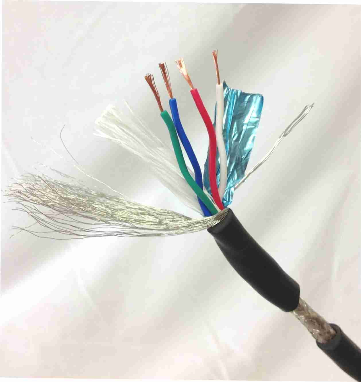 DMX Signal Cable, + Drain, 4-core/meter (ANL70G) DMX Signal Cable, + Drain, 4-core/meter (ANL70G)