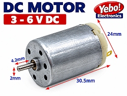 (image for) DC Motor, 3-6Vdc (BCM81G)