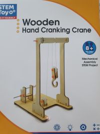 (image for) Wooden Cranking Crane (KIT435)