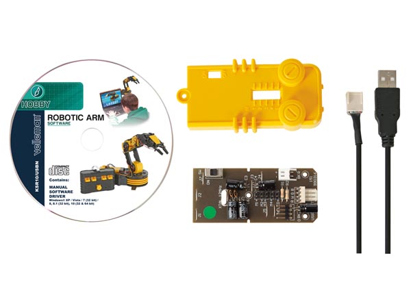 USB Interface Kit For Robotic Arm KSR10 (KSR10U) USB Interface Kit For Robotic Arm KSR10 (KSR10U)