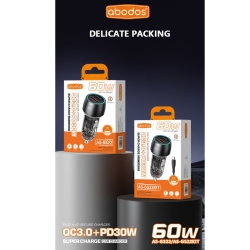 (image for) Car Charger Q3.0+PD Type C 60w (ABO22)
