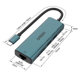 (image for) USB-C HUB 6IN1 UC122 (ALV15G)