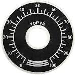 (image for) Scale plate for Potentiometer (AMD75G)