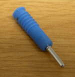 (image for) 2 mm Tip Plug - Blue (AMF10G)