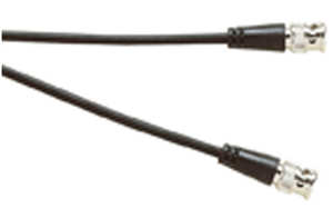 (image for) BNC Plug/Plug Lead, Black, 75 Ohms, 1.2m (ANE57G)