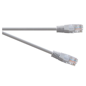 (image for) Cat 5 Patch Lead, Straight - Grey 1m (ANL46G)