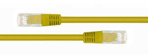 (image for) Cat 5 Patch Lead, Straight - Yellow 25m (ANL80G)