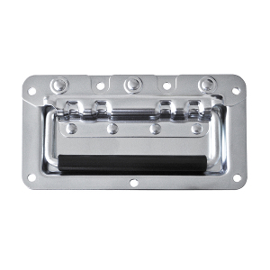 (image for) Slim Lid Rivet Protected Recessed Handle, Black (ANT21G)