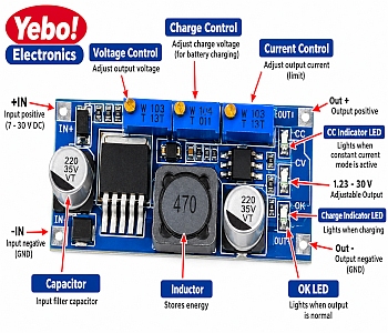 (image for) LM2596 DC-DC Adjustable Step Down (ARD138E)