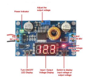 (image for) 5A 75W DC-DC Adjustable Step Down with Display (ARD330)