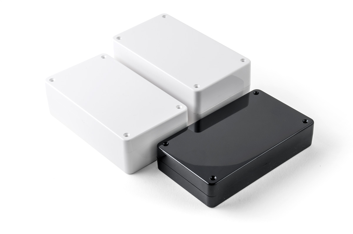 2 Part ABS Enclosure, AB1010, Black (BCN25G) 2 Part ABS Enclosure, AB1010, Black (BCN25G)